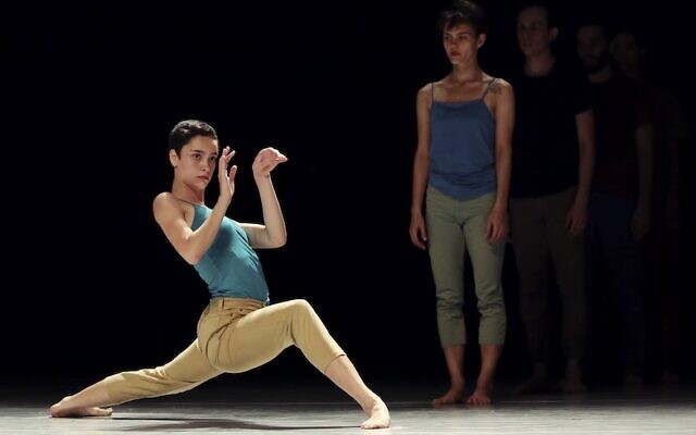 From Deca Dance, outdoor performances by Batsheva Dance Company's youth ensemble at Tel Aviv's Ganei Yehoshua park at the end of May 2021 (Courtesy Askaf) From Deca Dance, outdoor performances by Batsheva Dance Company's youth ensemble at Tel Aviv's Ganei Yehoshua park at the end of May 2021 (Courtesy Askaf)