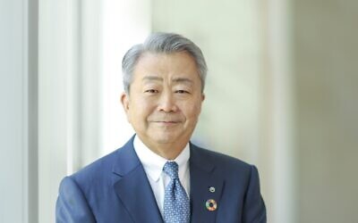 NTT President and CEO Jun Sawada (Shoko Takayasu Shoko Photography 2021)