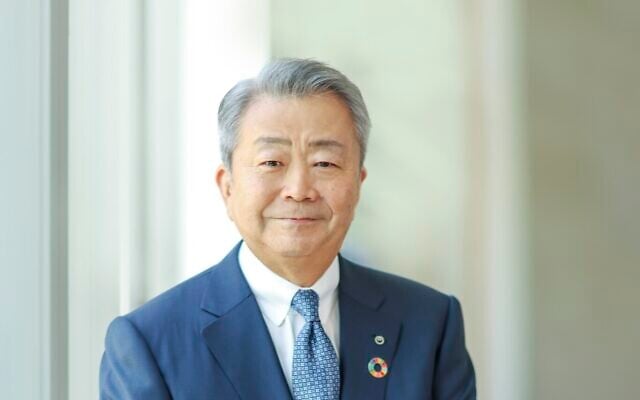 NTT President and CEO Jun Sawada (Shoko Takayasu Shoko Photography 2021) NTT President and CEO Jun Sawada (Shoko Takayasu Shoko Photography 2021)