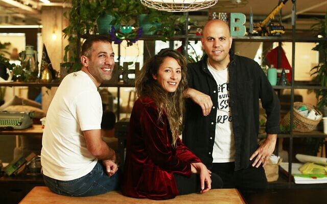 Left to right: HoneyBook co-founders Dror Shimoni, Naama Alon and Oz Alon (Courtesy) Left to right: HoneyBook co-founders Dror Shimoni, Naama Alon and Oz Alon (Courtesy)