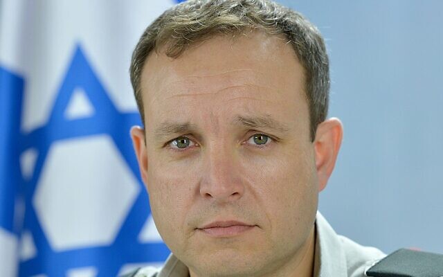 Maj. Gen. Eliezer Toledano (IDF Spokesman)
