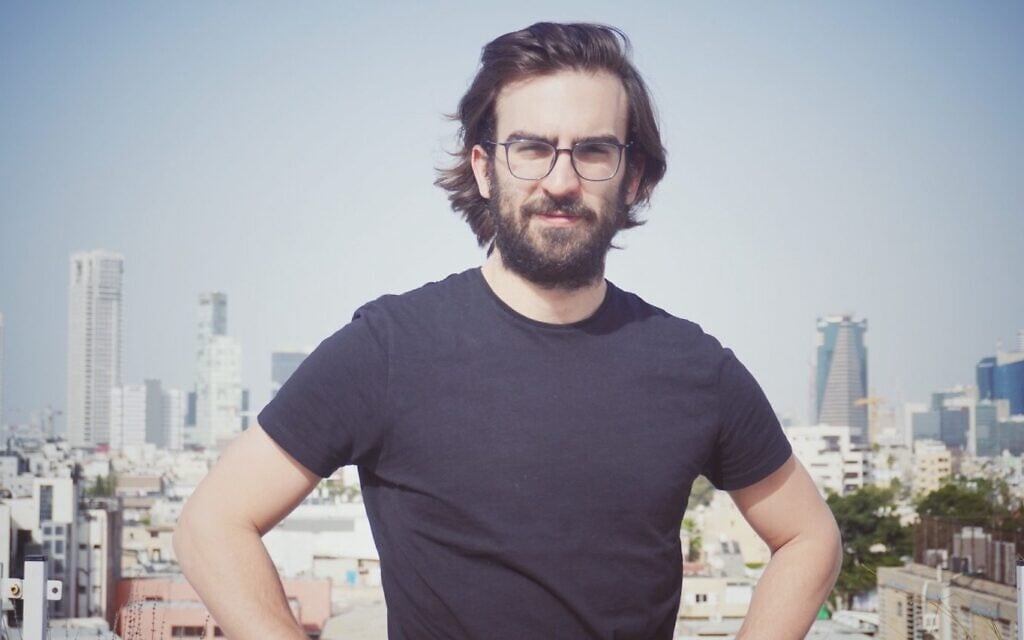 Ori Kol of FakeReporter in Tel Aviv. (Courtesy of Ori Kol via JTA)