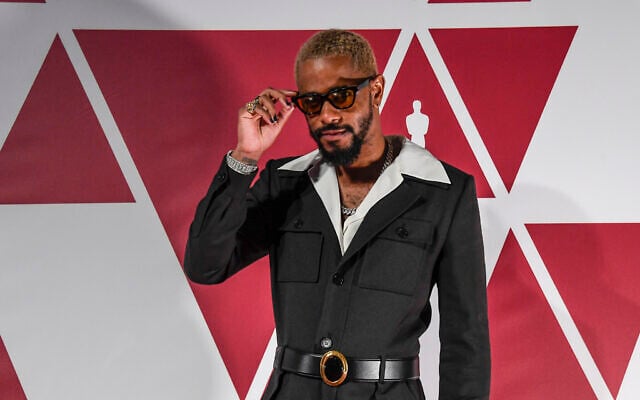 Lakeith Stanfield arrives at a screening of the Oscars in London, April 26, 2021. (Alberto Pezzali/AP) Lakeith Stanfield arrives at a screening of the Oscars in London, April 26, 2021. (Alberto Pezzali/AP)