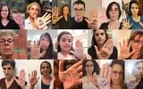 Some of the women saying no to violence in the 'Lo B'shmi' grassroots effort begun by a small sisterhood of Jerusalemites (Courtesy Heftzi Zion Mozes)