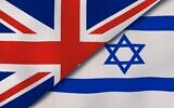 Illustrative image of UK's and Israel's national flags (Maksym Kapliuk; iStock by Getty Images)