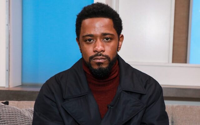 Lakeith Stanfield in New York City, Feb. 12, 2020. (Jason Mendez/Getty Images via JTA) Lakeith Stanfield in New York City, Feb. 12, 2020. (Jason Mendez/Getty Images via JTA)