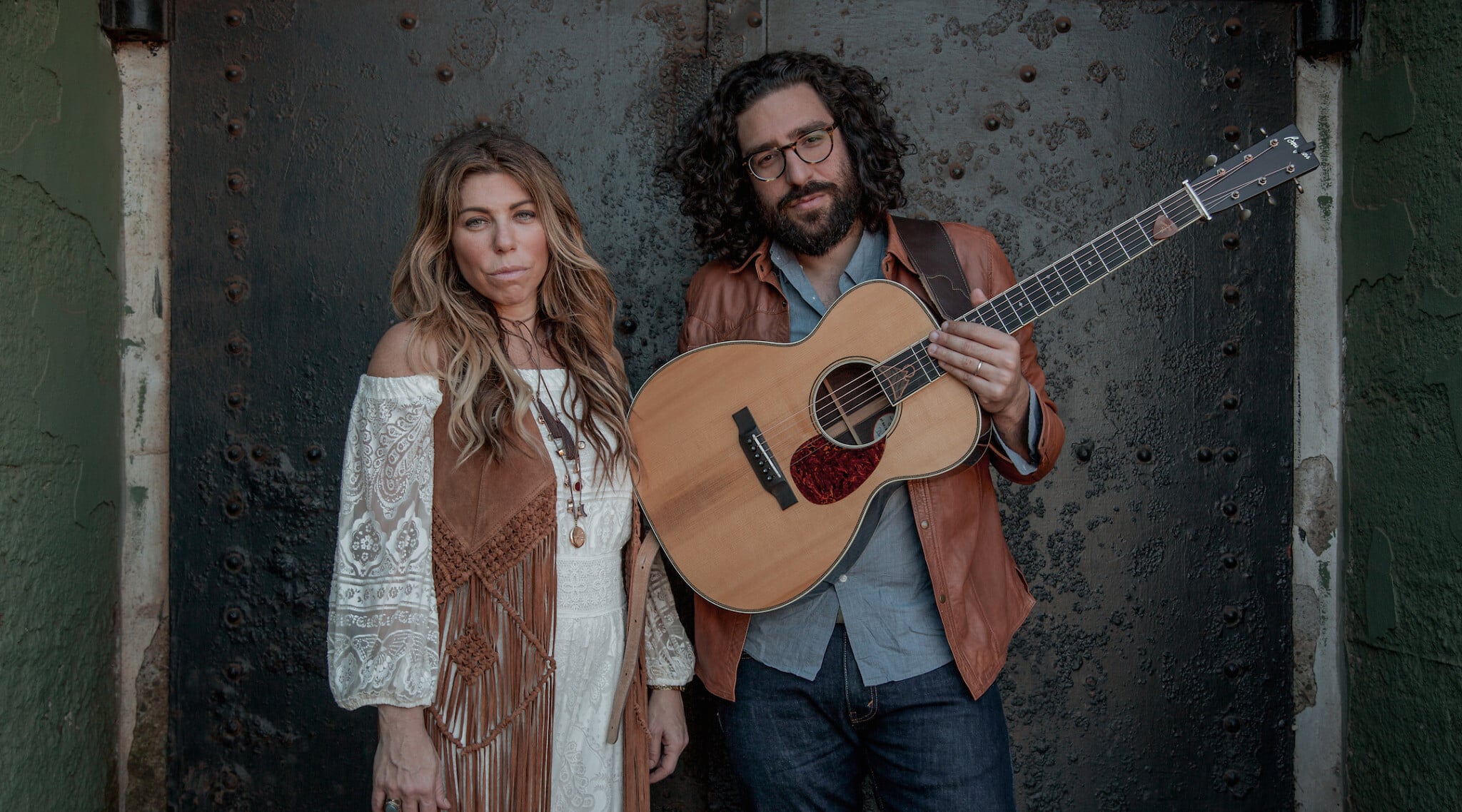 Doni Zasloff and Eric Lindberg are Nefesh Mountain. (Lawrence Rickford/via JTA) Doni Zasloff and Eric Lindberg are Nefesh Mountain. (Lawrence Rickford/via JTA)