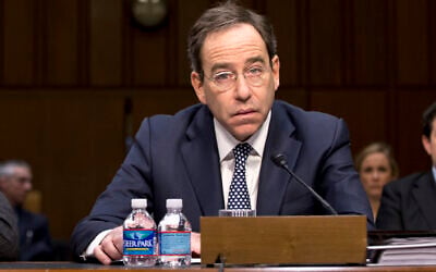 Thomas Nides, testifies to the Senate foreign Relations Committee on Capitol Hill in Washington, December 20, 2012. (AP Photo/J. Scott Applewhite, File)
