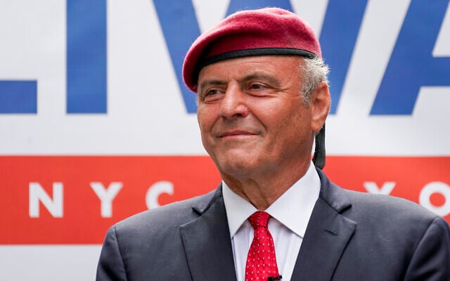 Republican mayoral candidate Curtis Sliwa smiles during a campaign event, on June 21, 2021, in New York. (AP Photo/Mary Altaffer) Republican mayoral candidate Curtis Sliwa smiles during a campaign event, on June 21, 2021, in New York. (AP Photo/Mary Altaffer)
