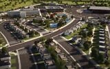 A digital rendering of what the 'Ciudad de la Tora' (City of Torah) will look like in Ixtapan de la Sal, Mexico. (Screenshot from YouTube via JTA)