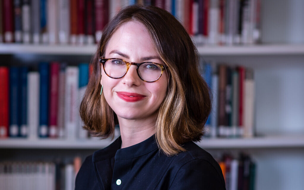 Dr. Christime Schmidt, deputy director and head of research at the Wiener Holocaust Library. (Toby Simpson/ Adam Soller Photography)