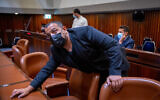 Deputy Minister in the Prime Minister's Office, Abir Kara, on April 5, 2021. (Olivier Fitousi/Flash90)