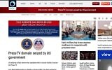 Screen capture of the Iranian-run PressTV website, June 23, 2021. (PressTV)