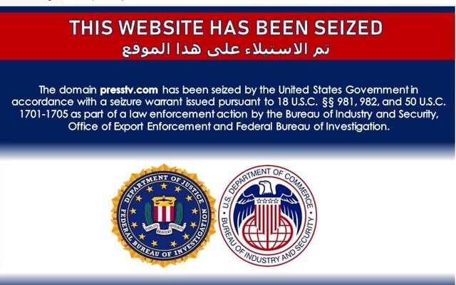 A screenshot of a statement that appears on the website of Iranian-run presstv.com. (Screen capture) A screenshot of a statement that appears on the website of Iranian-run presstv.com. (Screen capture)