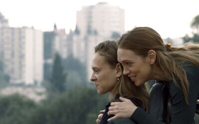 Shira Haas (left) and Alena Yiv (right) in 'Asia,' Ruthy Pribar's devastating debut film screening in Israel at the end of June 2021 (Courtesy PR)