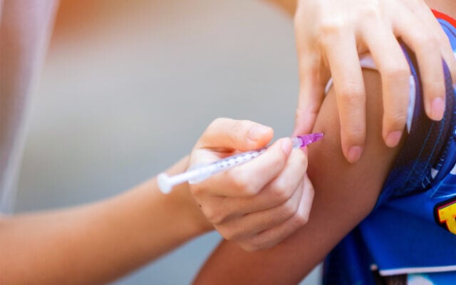 Nurses vaccinating a child (TAO EDGE via iStock by Getty Images) Nurses vaccinating a child (TAO EDGE via iStock by Getty Images)