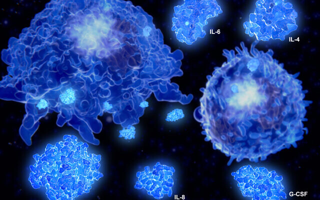 A cytokine storm. (selvanegra via iStock by Getty Images) A cytokine storm. (selvanegra via iStock by Getty Images)