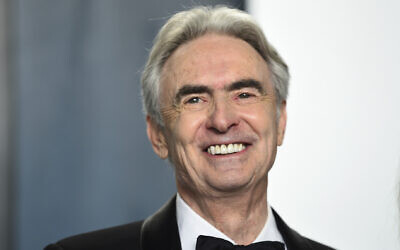 David Steinberg arrives at the Vanity Fair Oscar Party on February 9, 2020, in Beverly Hills, California. (Evan Agostini/Invision/AP)
