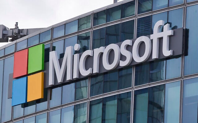 This file photo from April 12, 2016, shows the Microsoft logo in Issy-les-Moulineaux, outside Paris, France. (AP Photo/Michel Euler, File) This file photo from April 12, 2016, shows the Microsoft logo in Issy-les-Moulineaux, outside Paris, France. (AP Photo/Michel Euler, File)