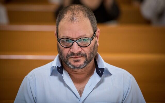 Joint List MK Ofer Cassif at the Supreme Court in Jerusalem on August 22, 2019. (Yonatan Sindel/Flash90) Joint List MK Ofer Cassif at the Supreme Court in Jerusalem on August 22, 2019. (Yonatan Sindel/Flash90)