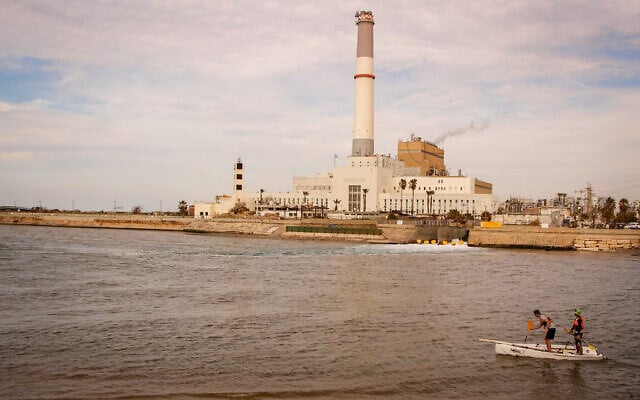 The Reading Power Station and the Yarkon River in Tel Aviv on January 27, 2020. (Gershon Elinson/Flash90/File) The Reading Power Station and the Yarkon River in Tel Aviv on January 27, 2020. (Gershon Elinson/Flash90/File)