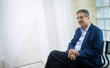 Former CEO of Walla news website Ilan Yeshua arrives for his testimony at in the case against former prime minister Benjamin Netanyahu, who is on trial on criminal allegations of bribery, fraud and breach of trust, at the District Court in Jerusalem, June 16, 2021. (Yonatan Sindel/Flash90)