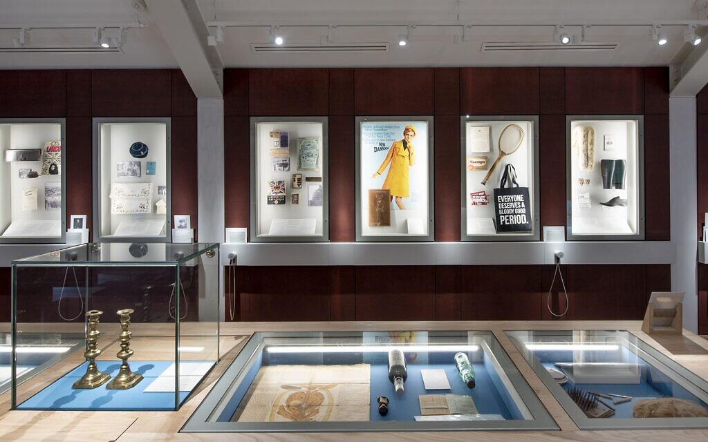The permanent display at the Manchester Jewish Museum in England celebrates the blue-collar roots of the community, when many of its members worked in steel and textile. (Chris Payne via JTA) The permanent display at the Manchester Jewish Museum in England celebrates the blue-collar roots of the community, when many of its members worked in steel and textile. (Chris Payne via JTA)