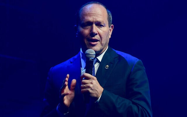 Likud lawmaker Nir Barkat speaks at a conference in Tel Aviv, June 10, 2021. (Avshalom Sassoni/Flash90) Likud lawmaker Nir Barkat speaks at a conference in Tel Aviv, June 10, 2021. (Avshalom Sassoni/Flash90)
