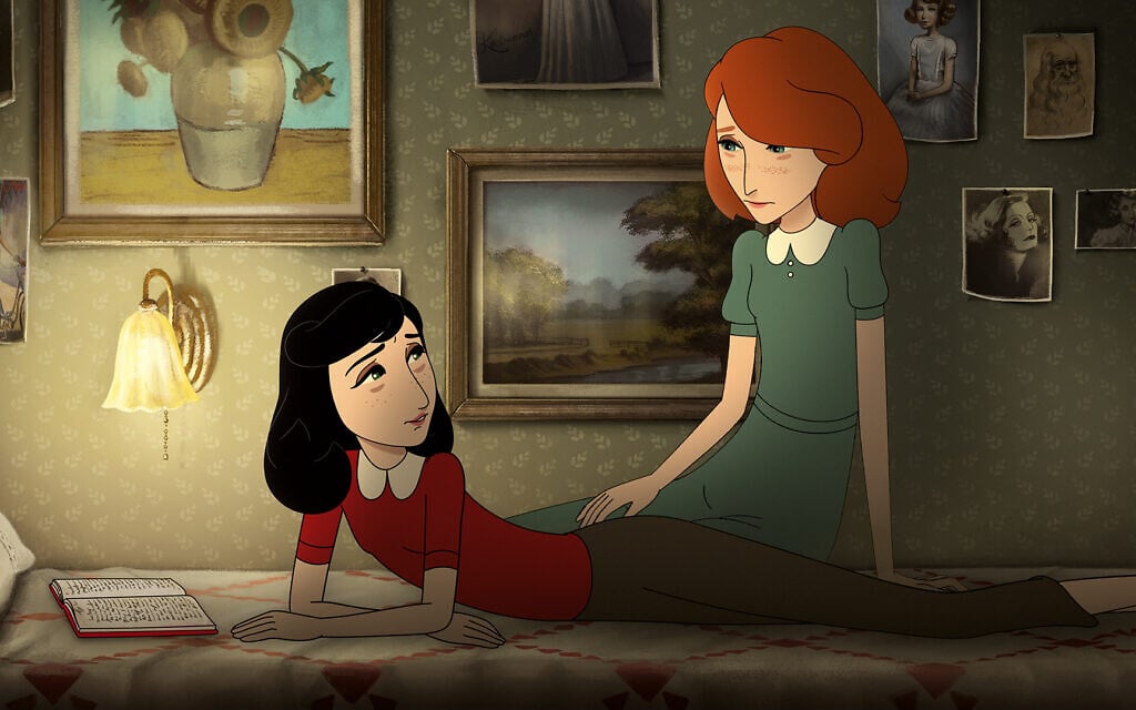 A still from director Ari Folman's 'Where is Anne Frank.' (Purple Whale Films)
