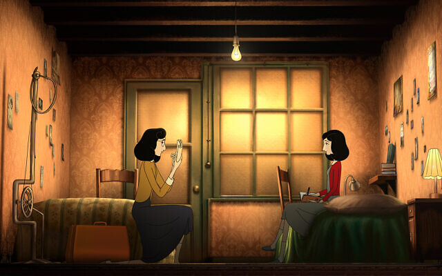 A still from director Ari Folman's 'Where is Anne Frank.' (Purple Whale Films)