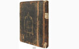 In February 2021, Kestenbaum & Company, a Brooklyn firm that has specialized in Judaica, pulled off its catalogue what the Jewish Community of Cluj says is a 19th-century ledger from its Jewish burial society. (Kestenbaum & Company via JTA)