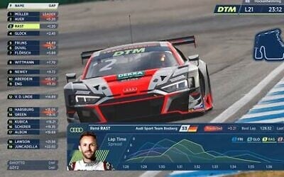 Griiip has developed cloud-based software that allows fans, drivers and team players to get data in real time from racing cars, to get a feel of driver stress levels, tire data, and battery status, and compare drivers' performance (Courtesy).