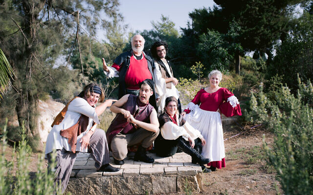 Theater in the Rough is performing 'Henry IV: in motion' in Jerusalem's Bloomfield Gardens in August (Courtesy Yitz Woolf)