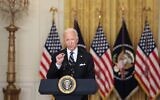 President Joe Biden speaks in the East Room of the White House on August 18, 2021 in Washington, DC. (Anna Moneymaker/Getty Images via AFP)