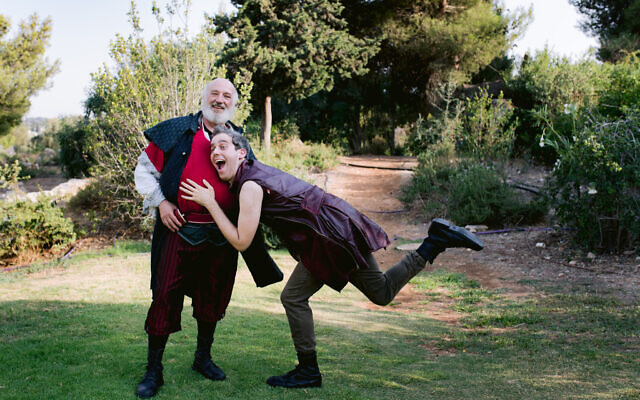 Theater in the Rough is performing 'Henry IV: in motion' in Jerusalem's Bloomfield Gardens in August (Courtesy Yitz Woolf)