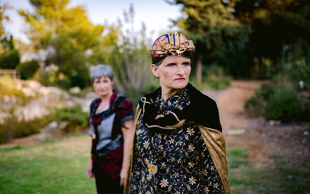 Theater in the Rough is performing 'Henry IV: in motion' in Jerusalem's Bloomfield Gardens in August (Courtesy Yitz Woolf)