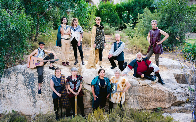 Theater in the Rough is performing 'Henry IV: in motion' in Jerusalem's Bloomfield Gardens in August (Courtesy Yitz Woolf)