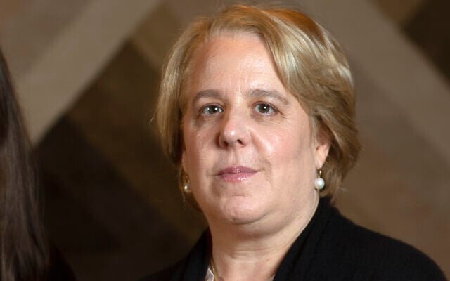 Roberta Kaplan poses for a photo in Atherton, California, November 2019. (AP Photo/D. Ross Cameron, File) Roberta Kaplan poses for a photo in Atherton, California, November 2019. (AP Photo/D. Ross Cameron, File)