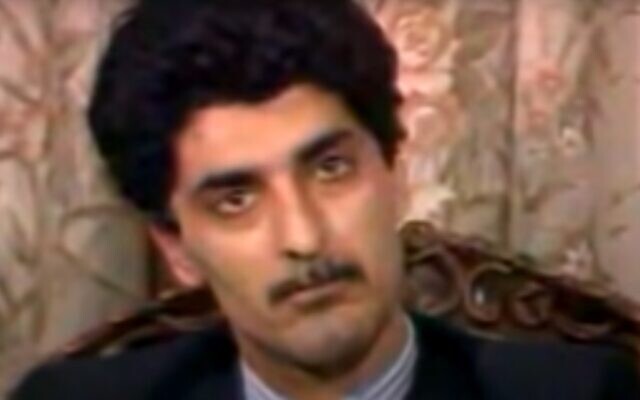 Farzad Bazoft in his televised 1989 'confession' for spying (Youtube screenshot) Farzad Bazoft in his televised 1989 'confession' for spying (Youtube screenshot)