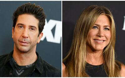 (L) David Schwimmer (Rich Fury/Invision/AP, File) and (R) Jennifer Aniston (Jordan Strauss/Invision/AP, File)