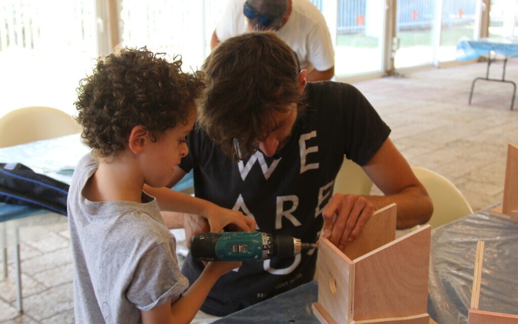 Kids can partake in a variety of interactive projects at the Bible Lands Museum's 'Early Birds' exhibit. (Shmuel Bar-Am)