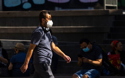 Jaffa Street in Jerusalem, July 29, 2021. (Olivier Fitoussi/Flash90)