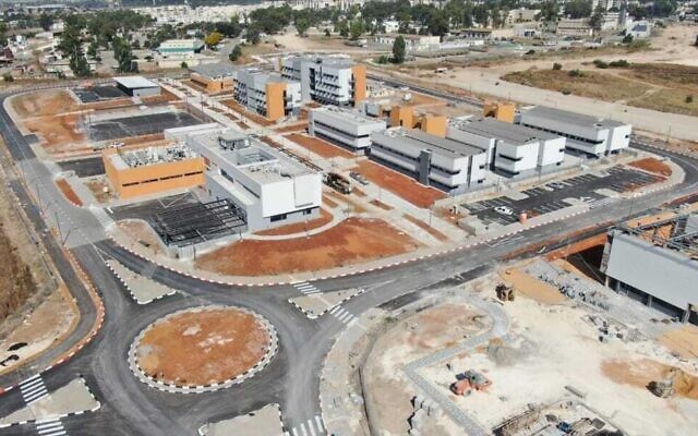 The new training base in Ramle for the IDF Home Front Command's Search and Rescue Brigade. (Defense Ministry)