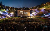 The opening of the annual Jerusalem Film Festival is on August 24, screening Ari Folman's 'Where is Anne Frank?' at Sultan's Pool, as in years past (Courtesy Dor Kedmi)