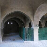 The reconstructed tomb of Nahum. (Courtesy Adam Tiffen) The reconstructed tomb of Nahum. (Courtesy Adam Tiffen)