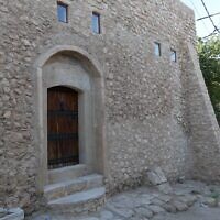 The reconstructed tomb of Nahum. (Courtesy Adam Tiffen) The reconstructed tomb of Nahum. (Courtesy Adam Tiffen)