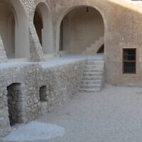 The reconstructed tomb of Nahum. (Courtesy Adam Tiffen) The reconstructed tomb of Nahum. (Courtesy Adam Tiffen)