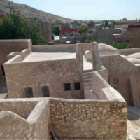 The reconstructed tomb of Nahum. (Courtesy Adam Tiffen) The reconstructed tomb of Nahum. (Courtesy Adam Tiffen)