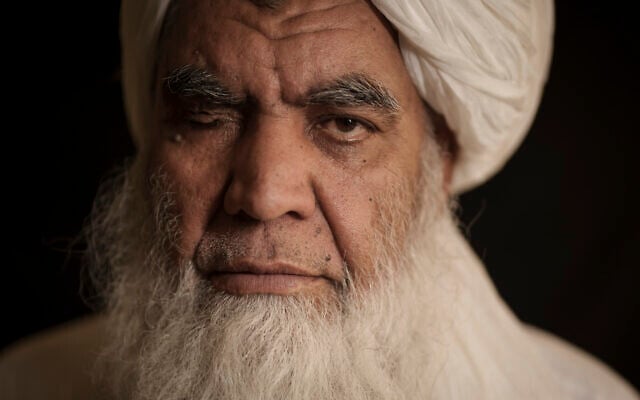 Taliban leader Mullah Nooruddin Turabi poses for a photo in Kabul, Afghanistan, September 22, 2021. (AP Photo/Felipe Dana) Taliban leader Mullah Nooruddin Turabi poses for a photo in Kabul, Afghanistan, September 22, 2021. (AP Photo/Felipe Dana)