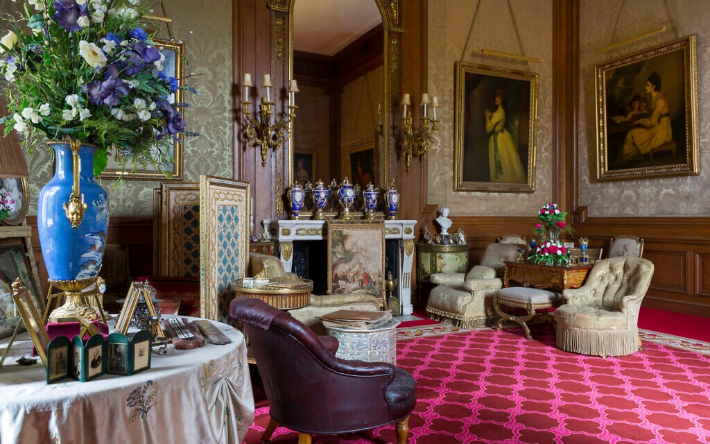 The Baron's Room at Waddesdon Manor. (Waddesdon Image Library/ Chris Lacey)